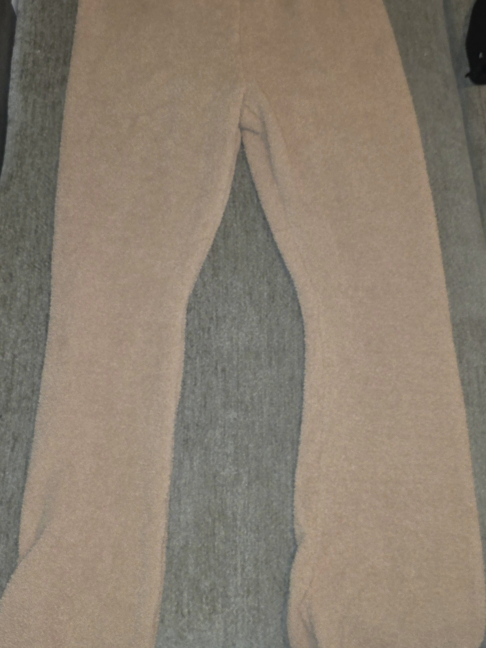 Victoria Secrets On Point Fleece Bottoms in Light Brown Medium